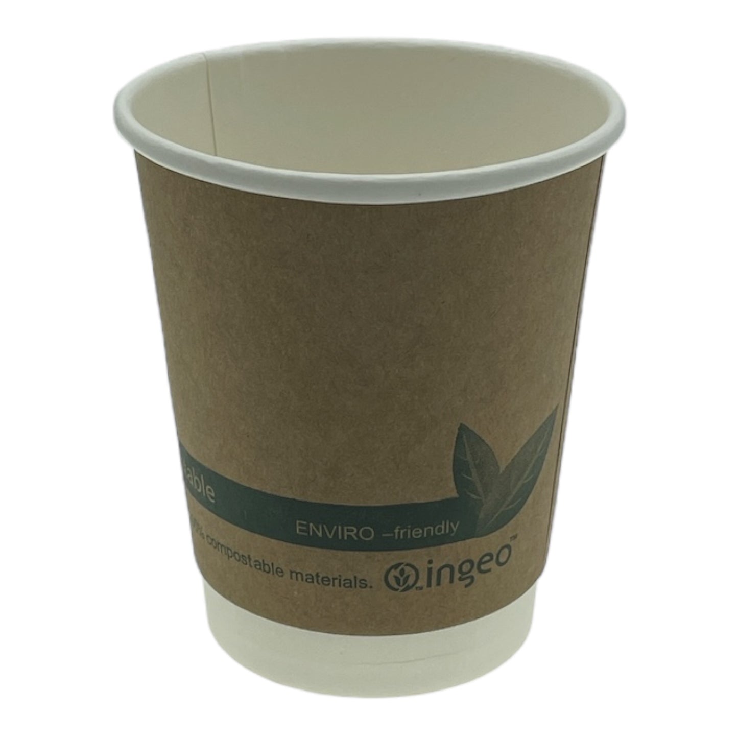 Kraft Compostable Double Wall Paper Cups