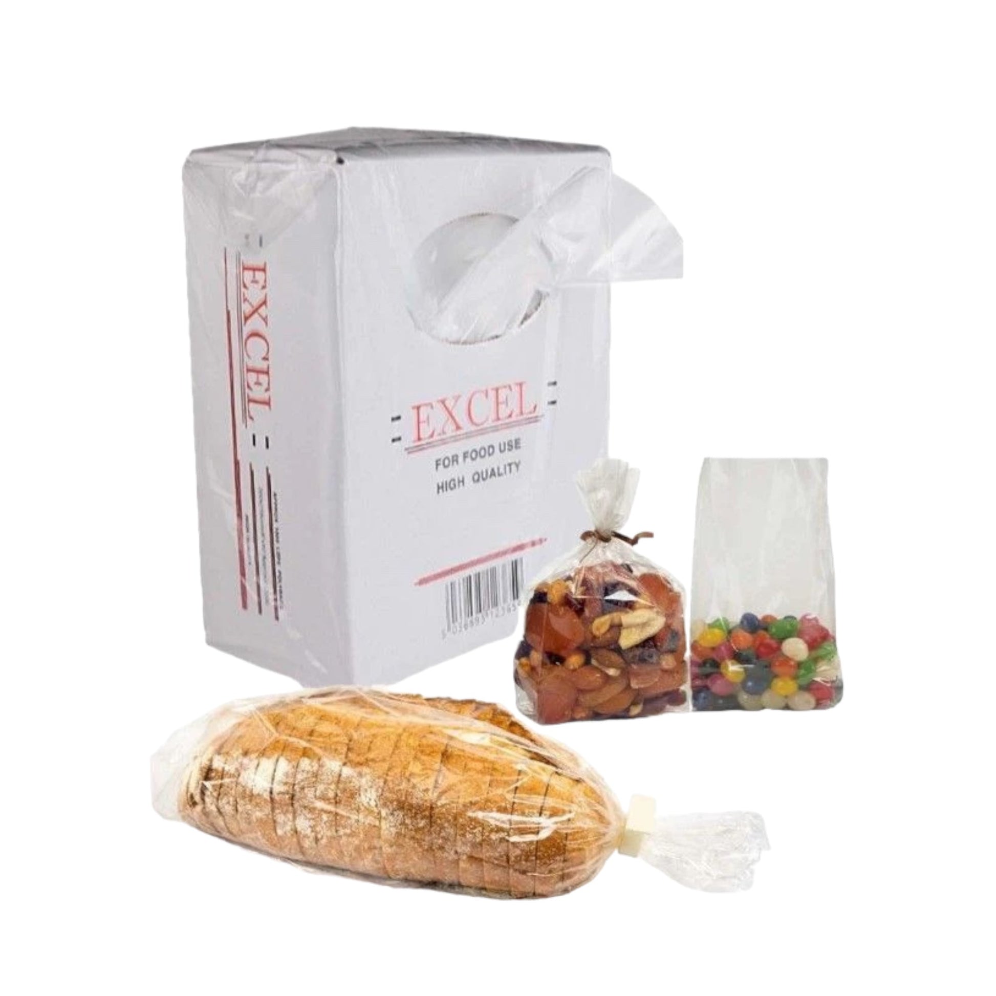 Clear polythene bag