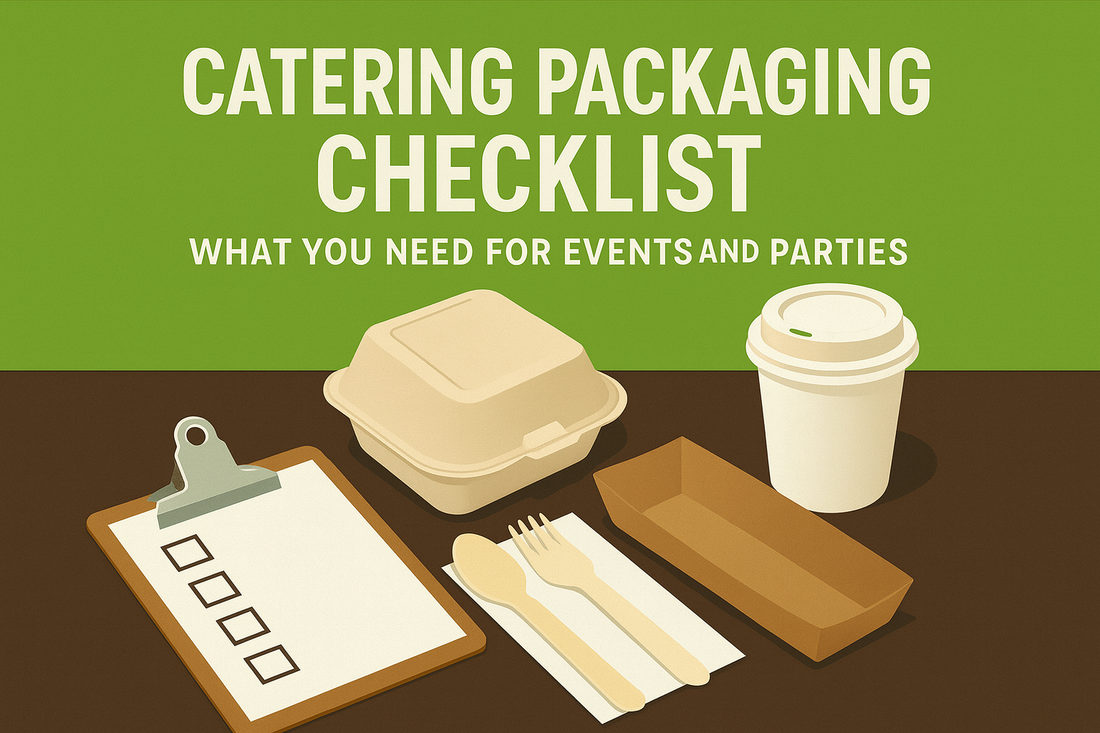 Catering Packaging Checklist: What You Need for Events and Parties