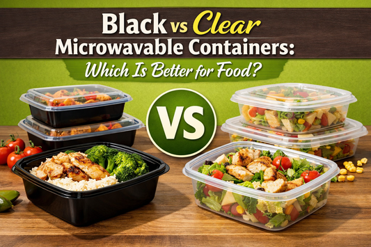 Black vs Clear Microwavable Containers: Which Is Better for Food?