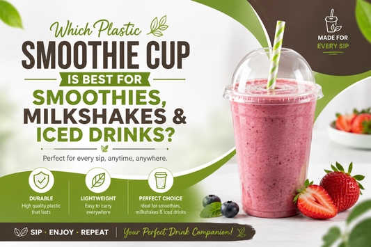 Which Plastic Smoothie Cup Is Best for Smoothies, Milkshakes and Iced Drinks?