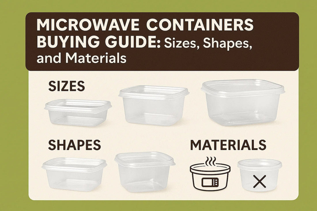 Microwave Containers Buying Guide: Sizes, Shapes, and Materials