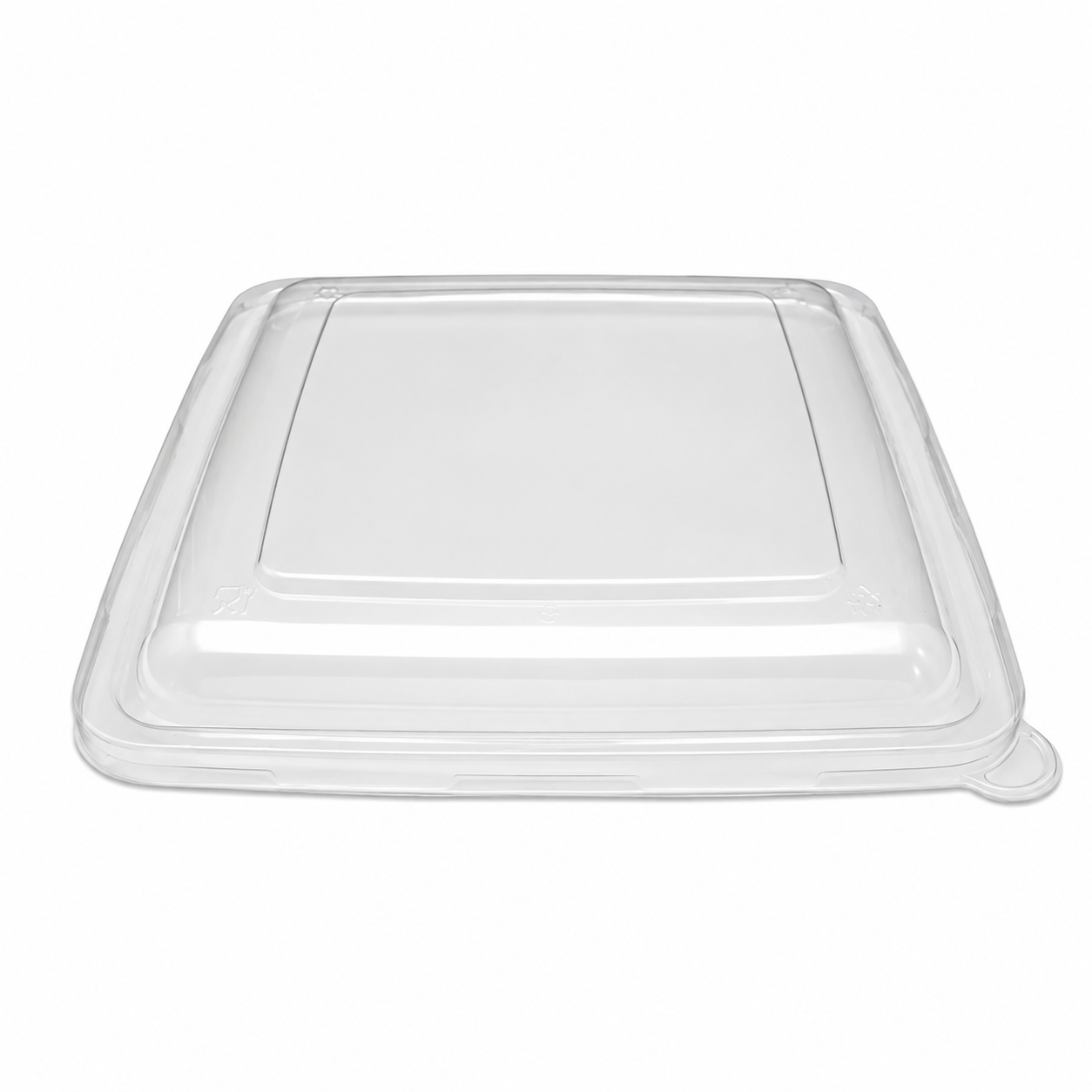 PET Lid Square Sugarcane Bowl 1200cc