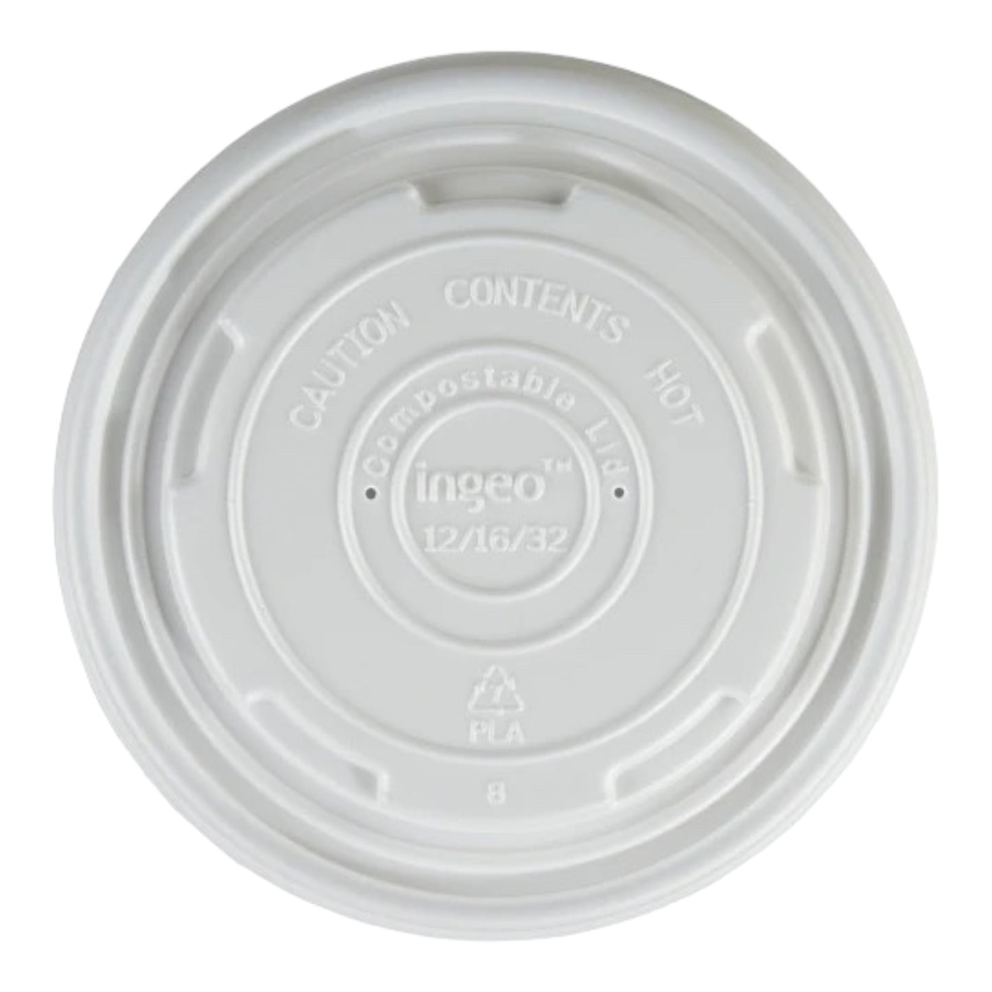 12oz White Lids