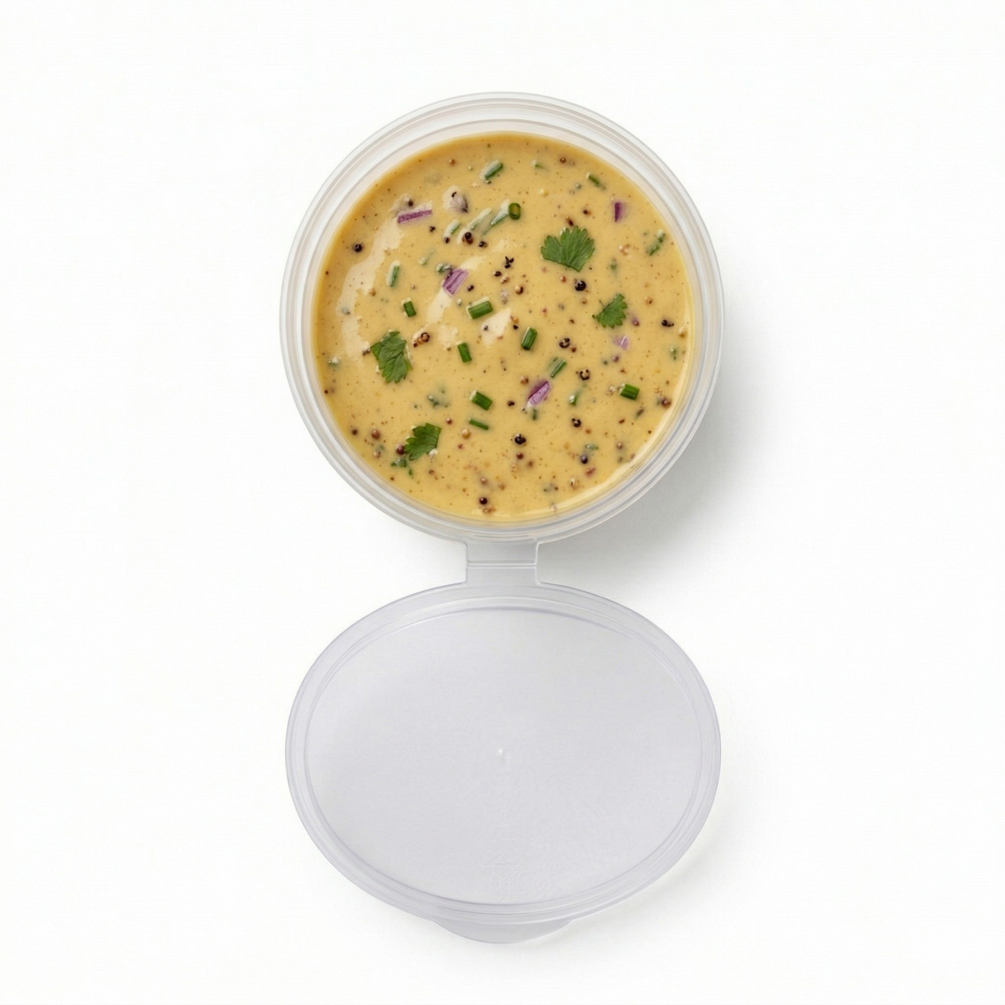 2oz Hinged Round Sauce Pot