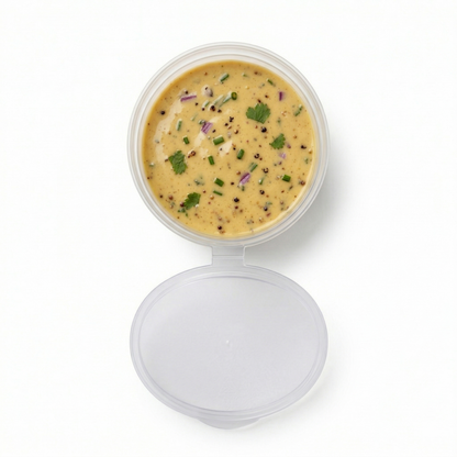 2oz Hinged Round Sauce Pot