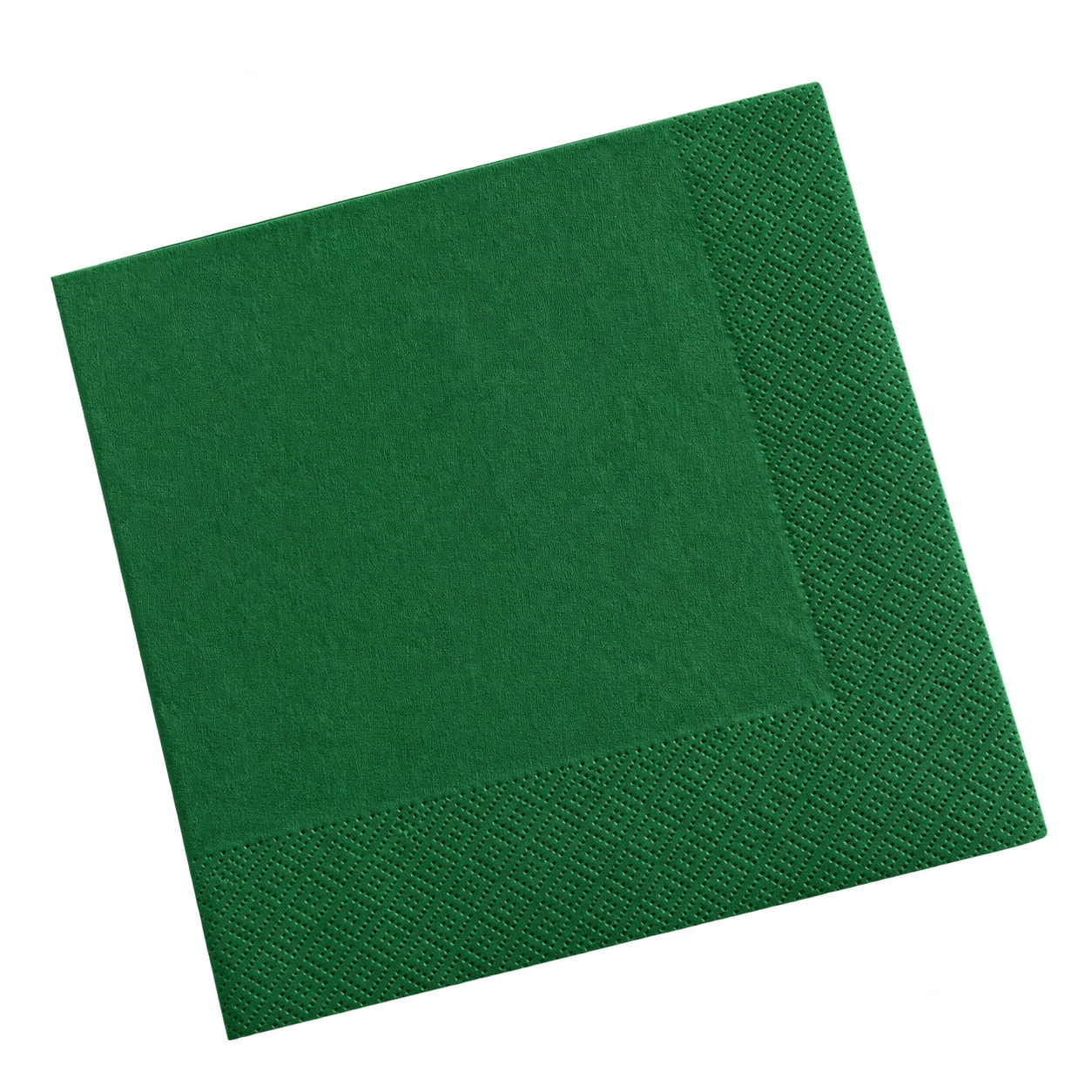 Poppies 2ply Forest Green Napkin (4 Sizes)