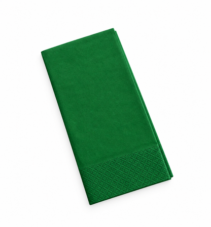 Poppies 2ply Forest Green Napkin (4 Sizes)