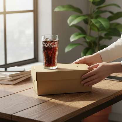 Large Corrugated Gourmet Burger Box