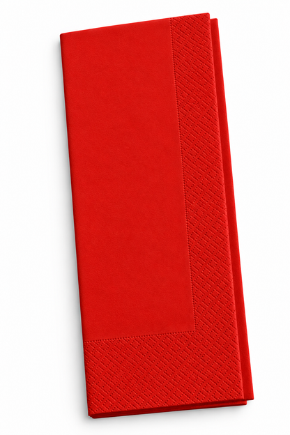 Poppies 2ply Red Napkin (5 Sizes)