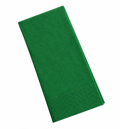 Poppies 2ply Forest Green Napkin (4 Sizes)