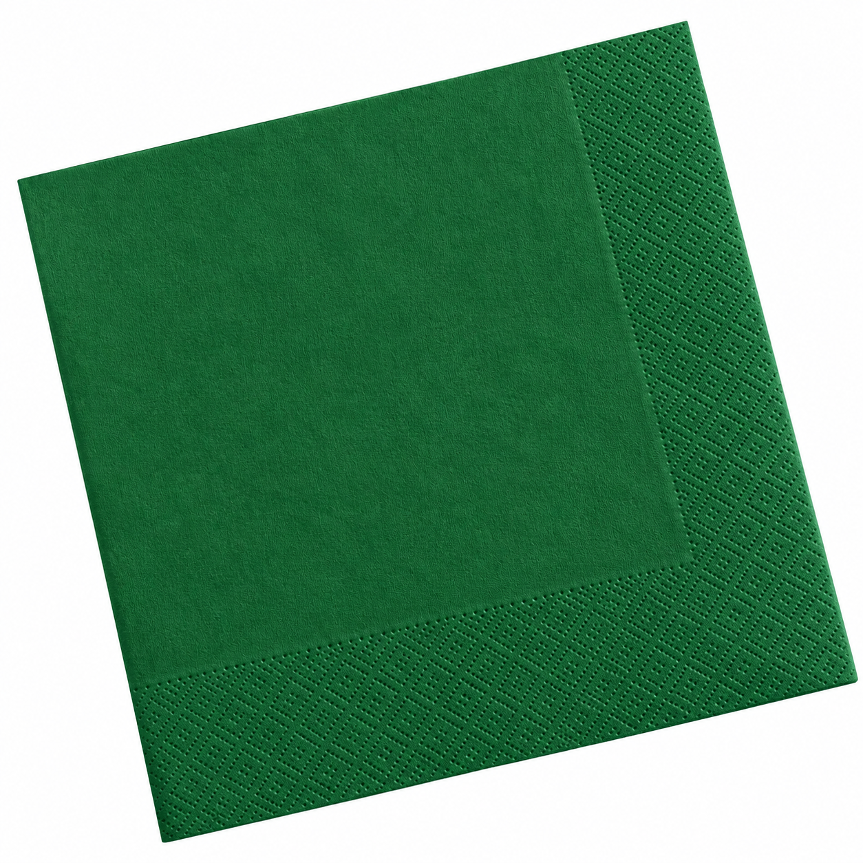 Poppies 2ply Forest Green Napkin (4 Sizes)