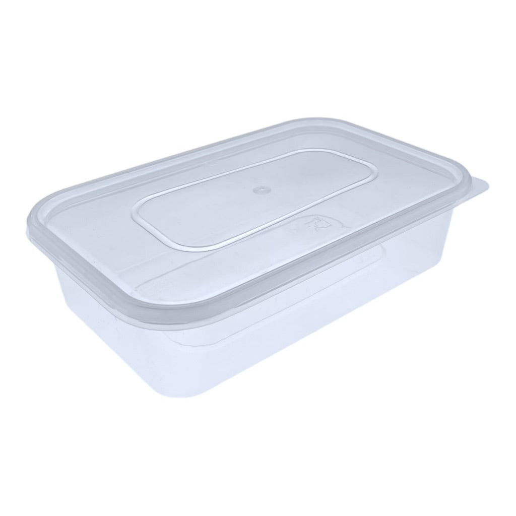 500ml Super-Heavy Plastic Container With Lid