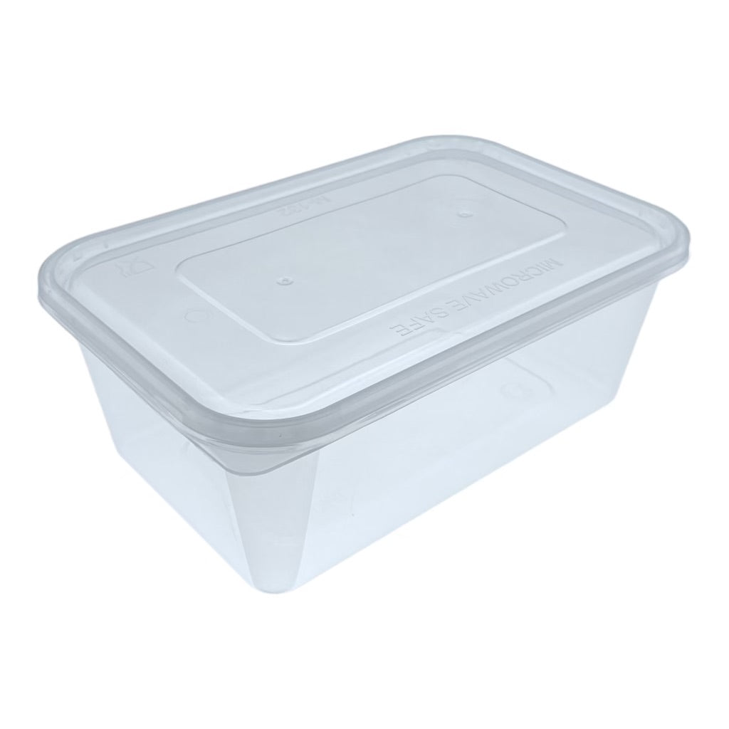 750ml Super-Heavy Plastic Container With Lid