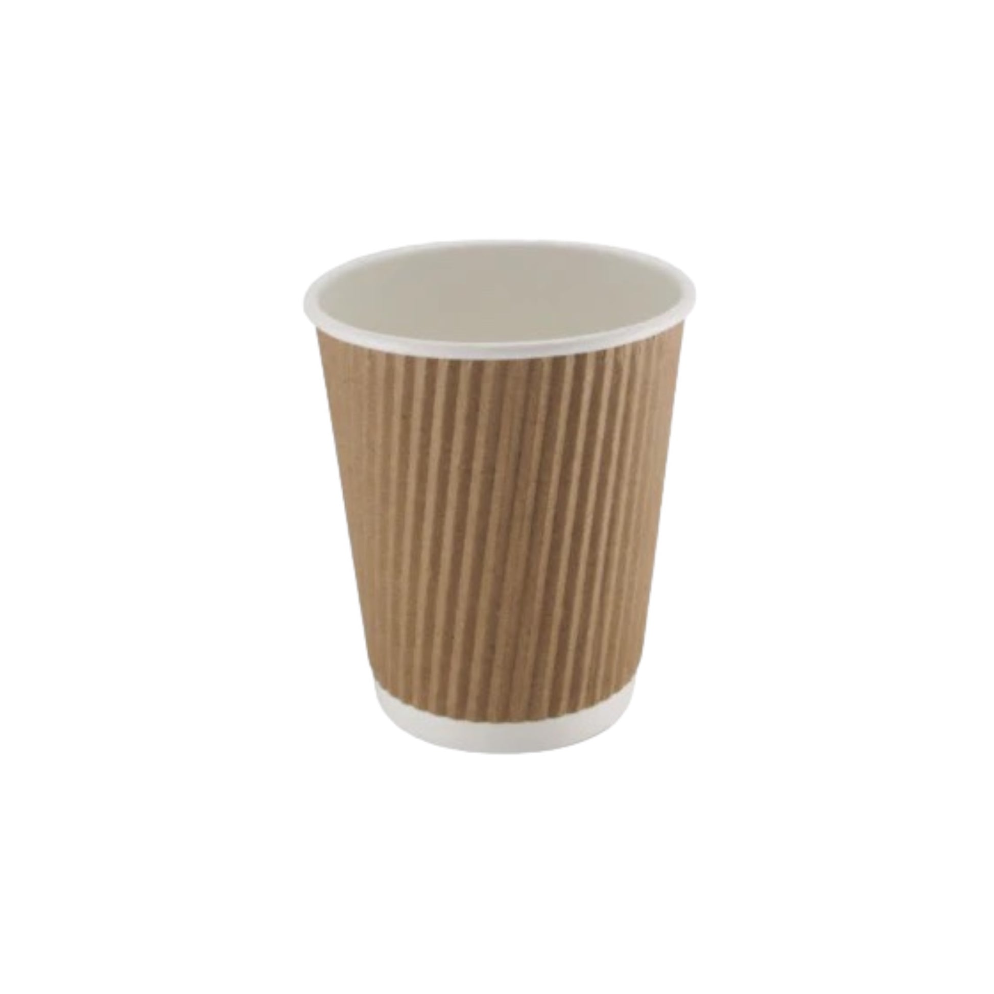8oz Ripple Kraft Paper Cup