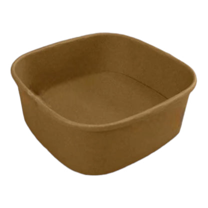 Sabert Premium Square Kraft Bowl (4 Sizes)