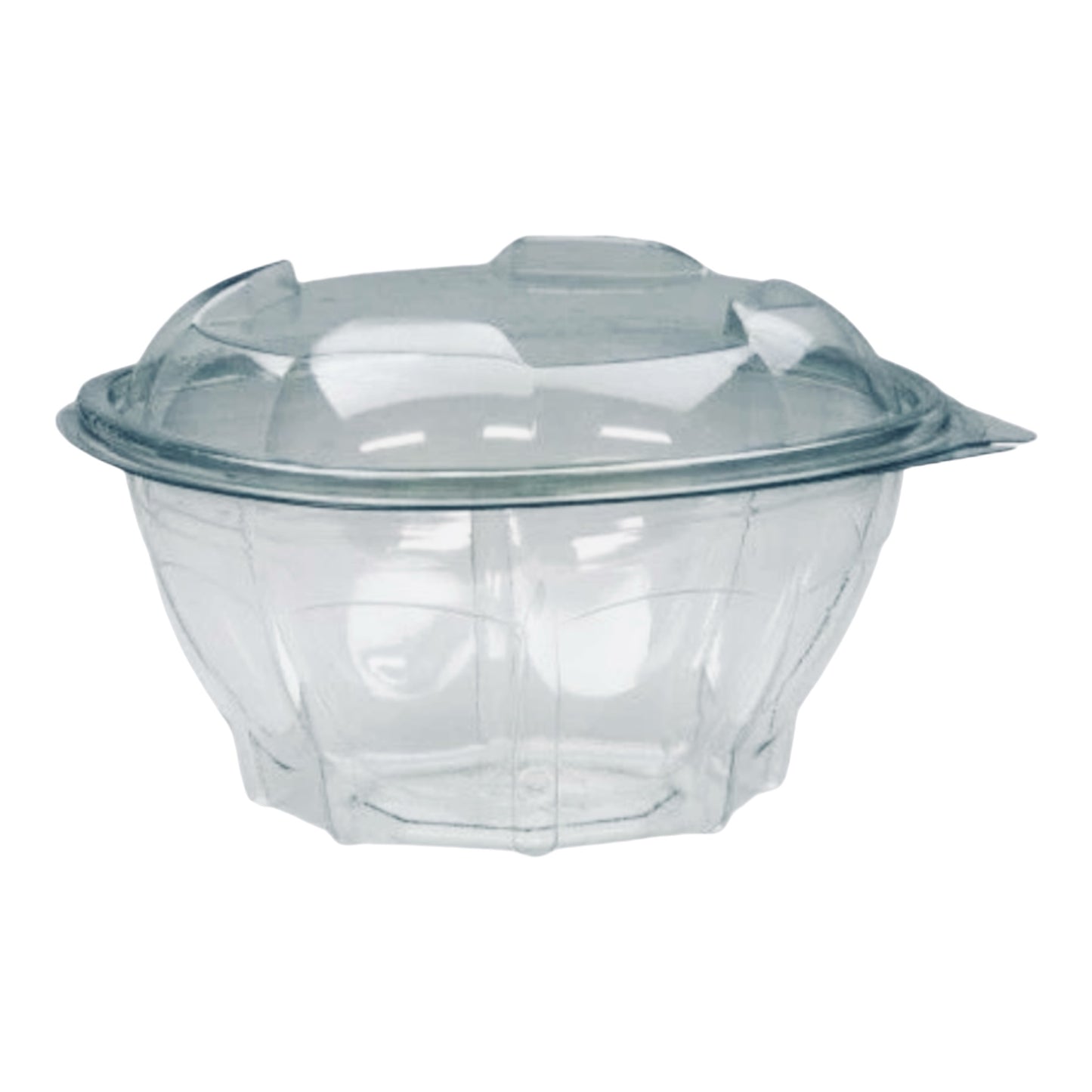 Round Hinged Salad Container