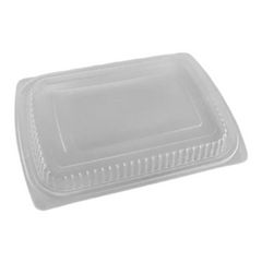 Clear plastic microwavable lid