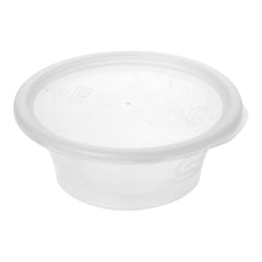 Satco Round Microwavable Container