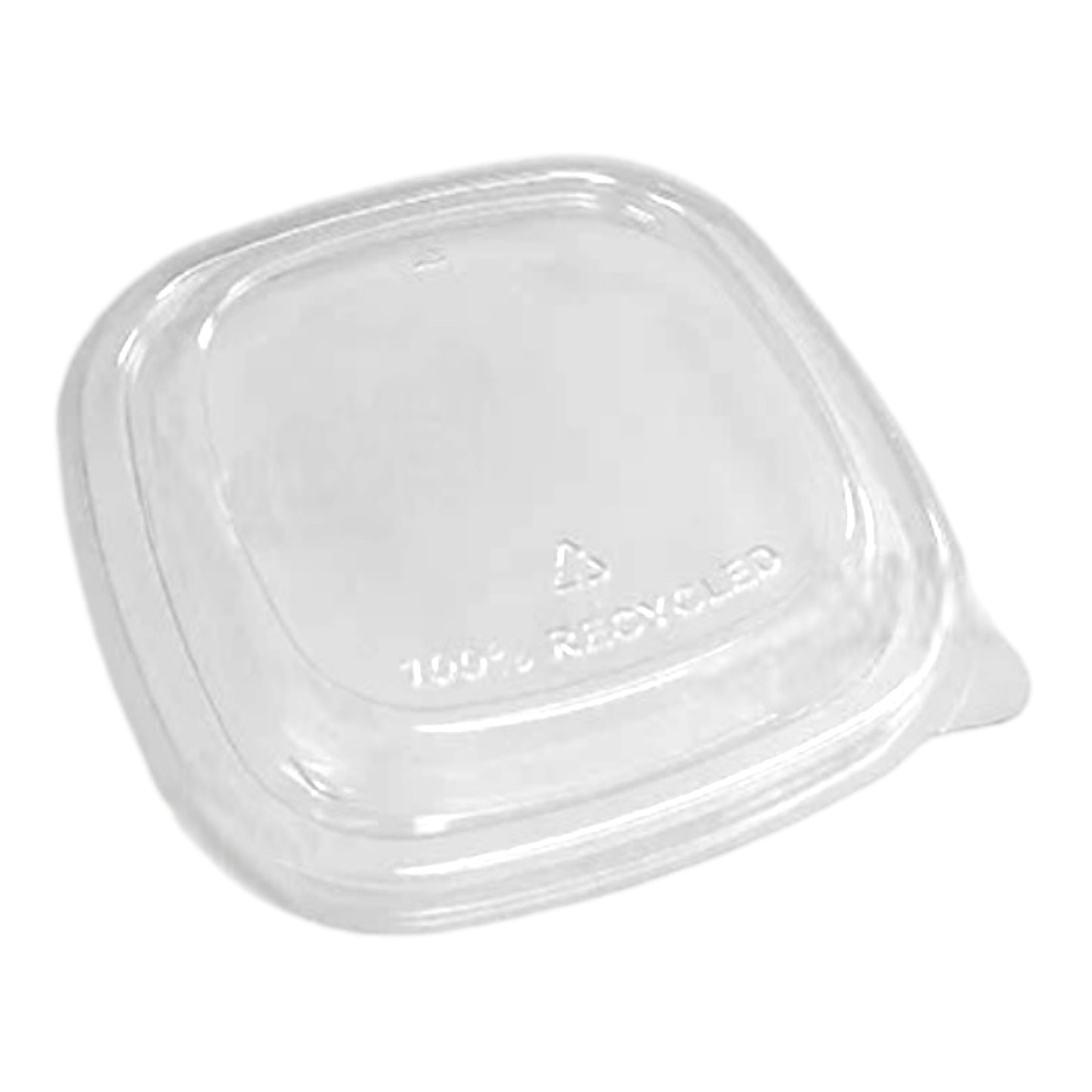 RPET Lid For Sabert Premium Square Bowl (2 Sizes)