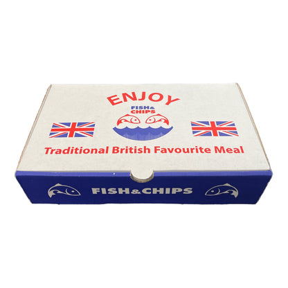 Printed Fish and Chips Boxes (3 Sizes)