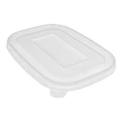 Clear plastic rectangular lid