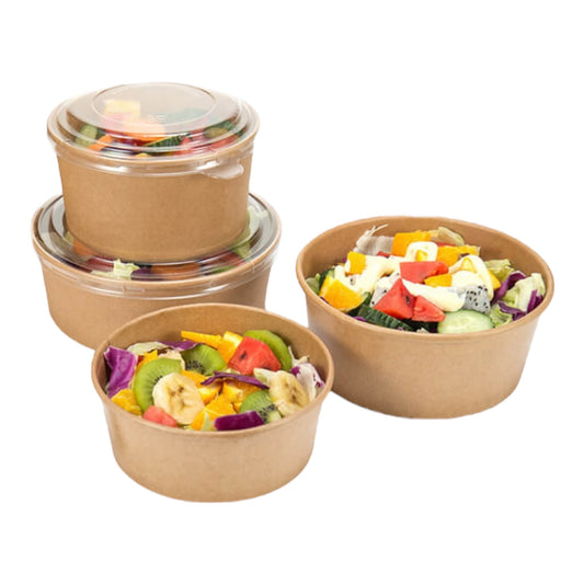 Round Kraft Food Bowl (5 Sizes)