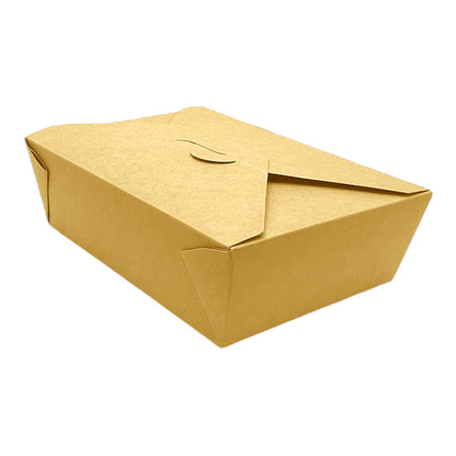 Kraft Compostable Leakproof Container