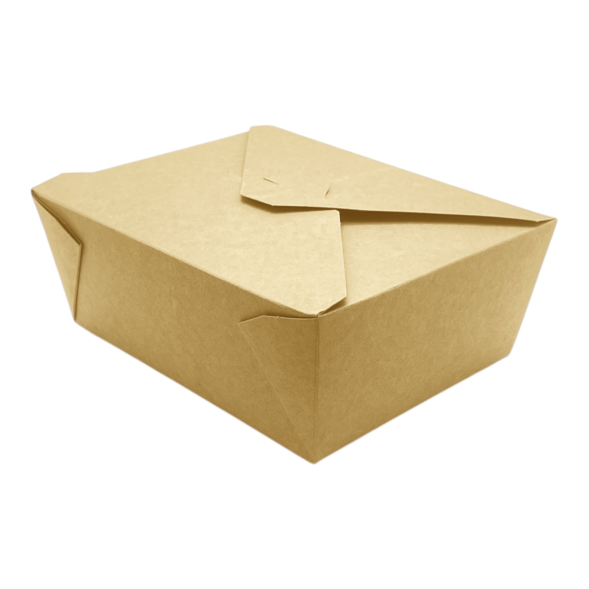 Kraft Compostable Leakproof Container 