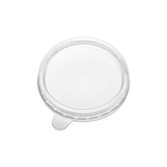 Clear plastic lid