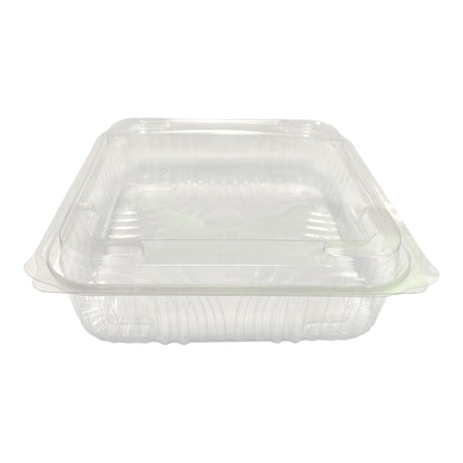 Somoplast [900] 750cc Clear Hinged Domed Square Container