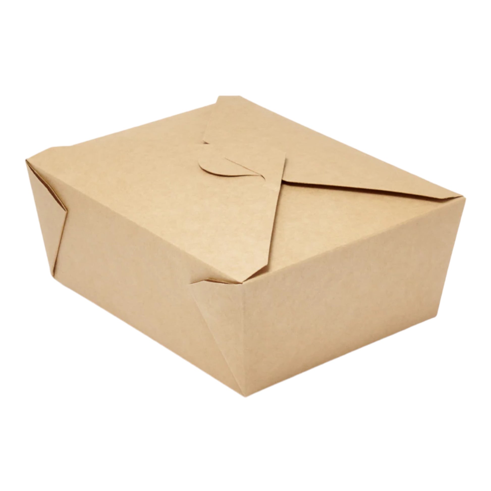 No8 Kraft Biodegradable Leakproof Container