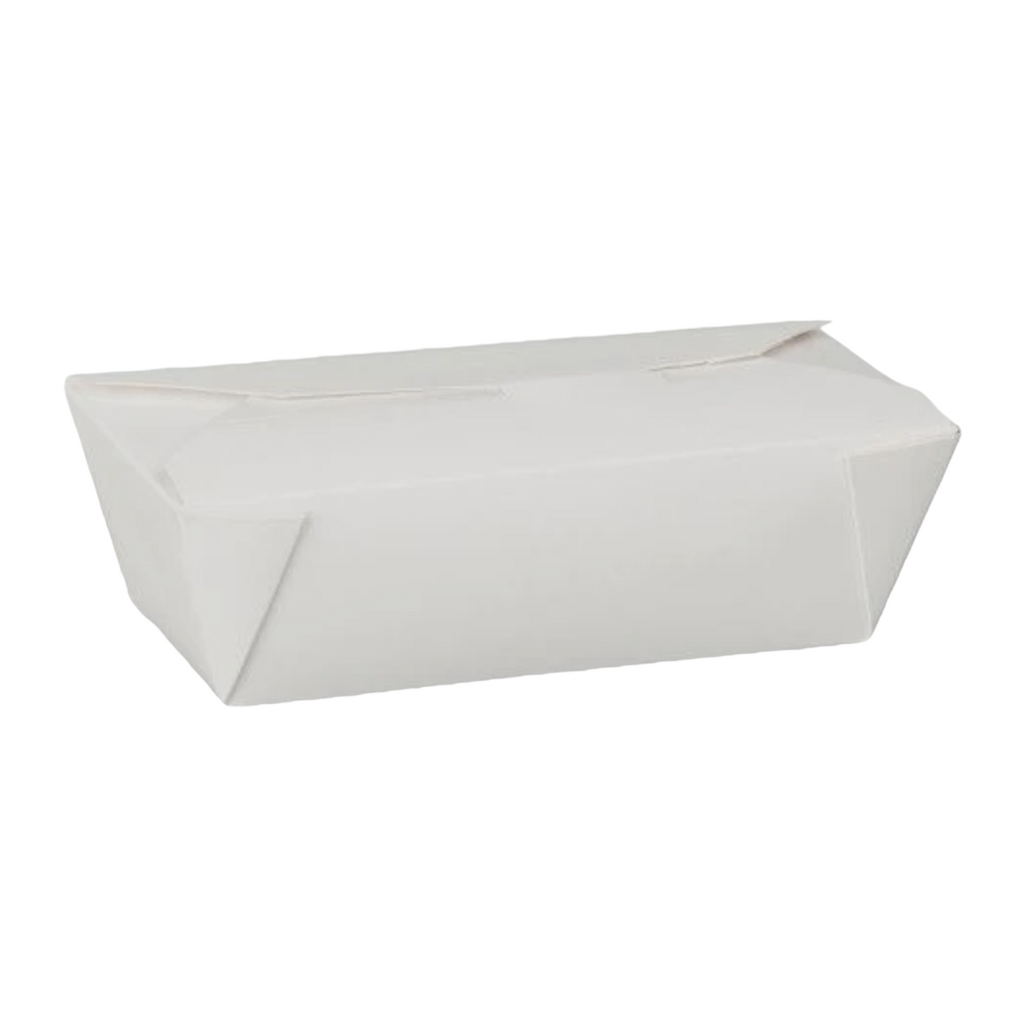 No6a White Biodegradable Leakproof Container