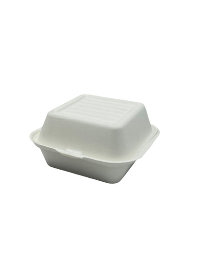 6inch Bagasse Burger Box