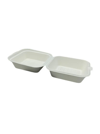 6inch Bagasse Burger Box