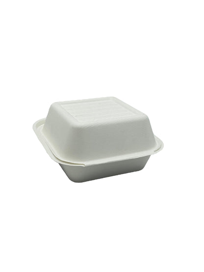 6inch Bagasse Burger Box