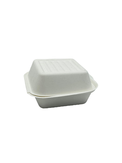 6inch Bagasse Burger Box