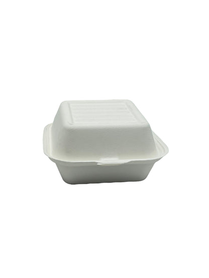 6inch Bagasse Burger Box