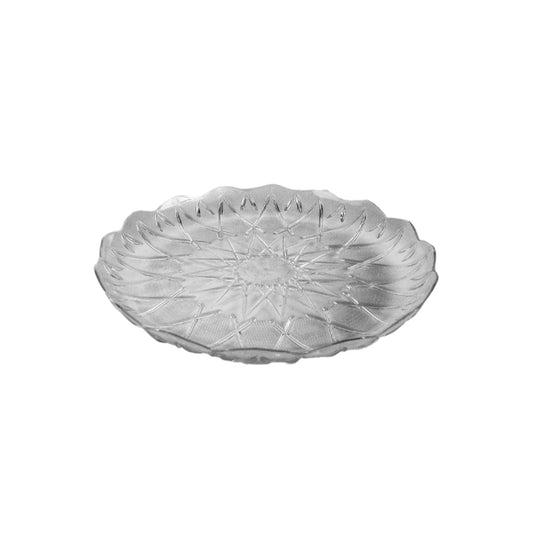 Clear Plastic Round Tray [20cm]