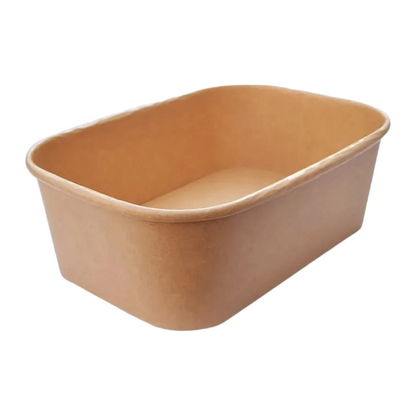 Rectangular Kraft Food Container (3 Sizes)