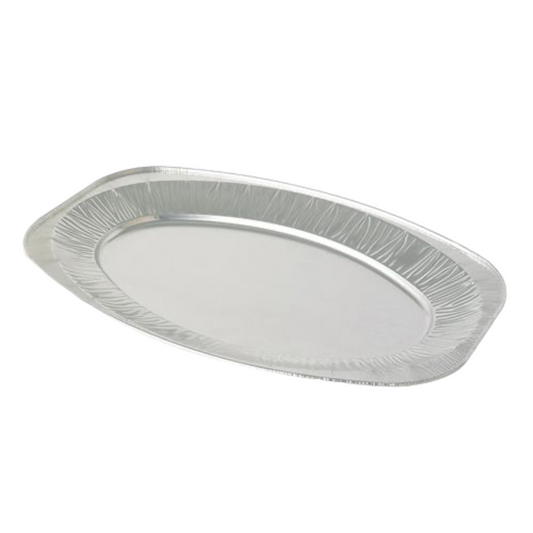 14inch Oval Aluminium Platter