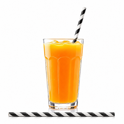 6mm Paper Straw (4 Colours)