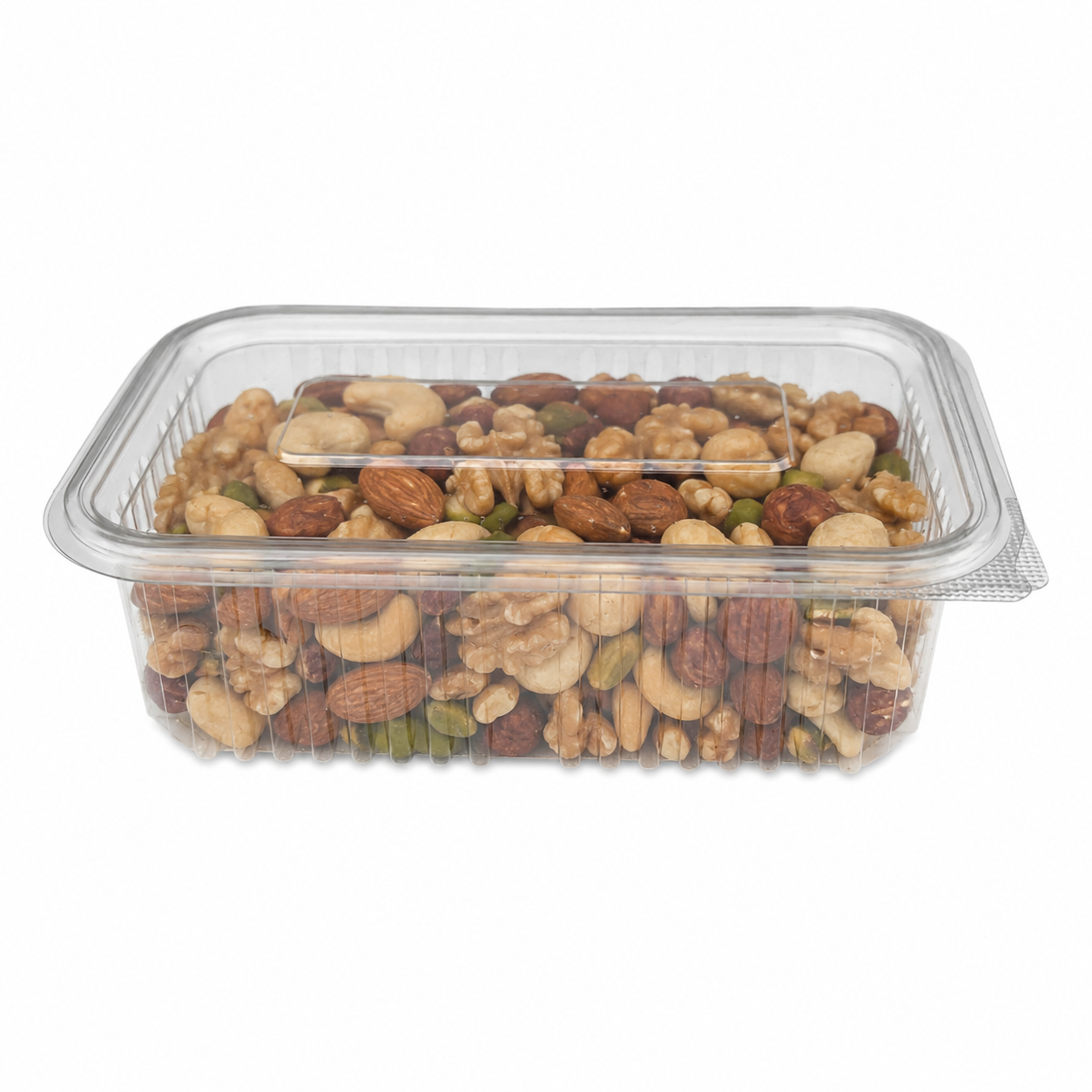 Clear Hinged Plastic Container (8 sizes)