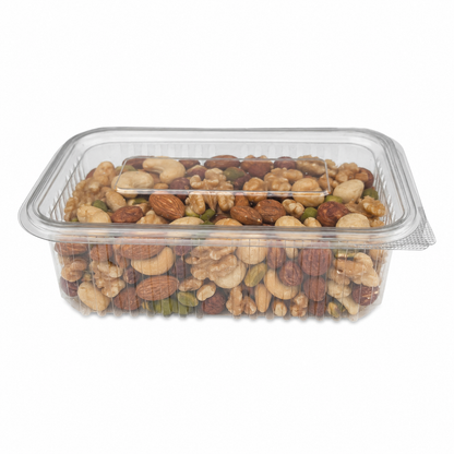 Clear Hinged Plastic Container (8 sizes)