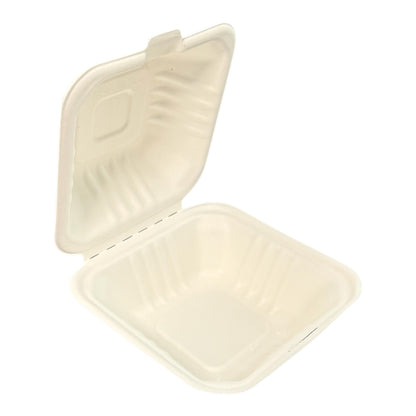 Biodegradable takeout container with lid