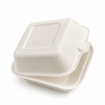 5inch Bagasse Burger Box