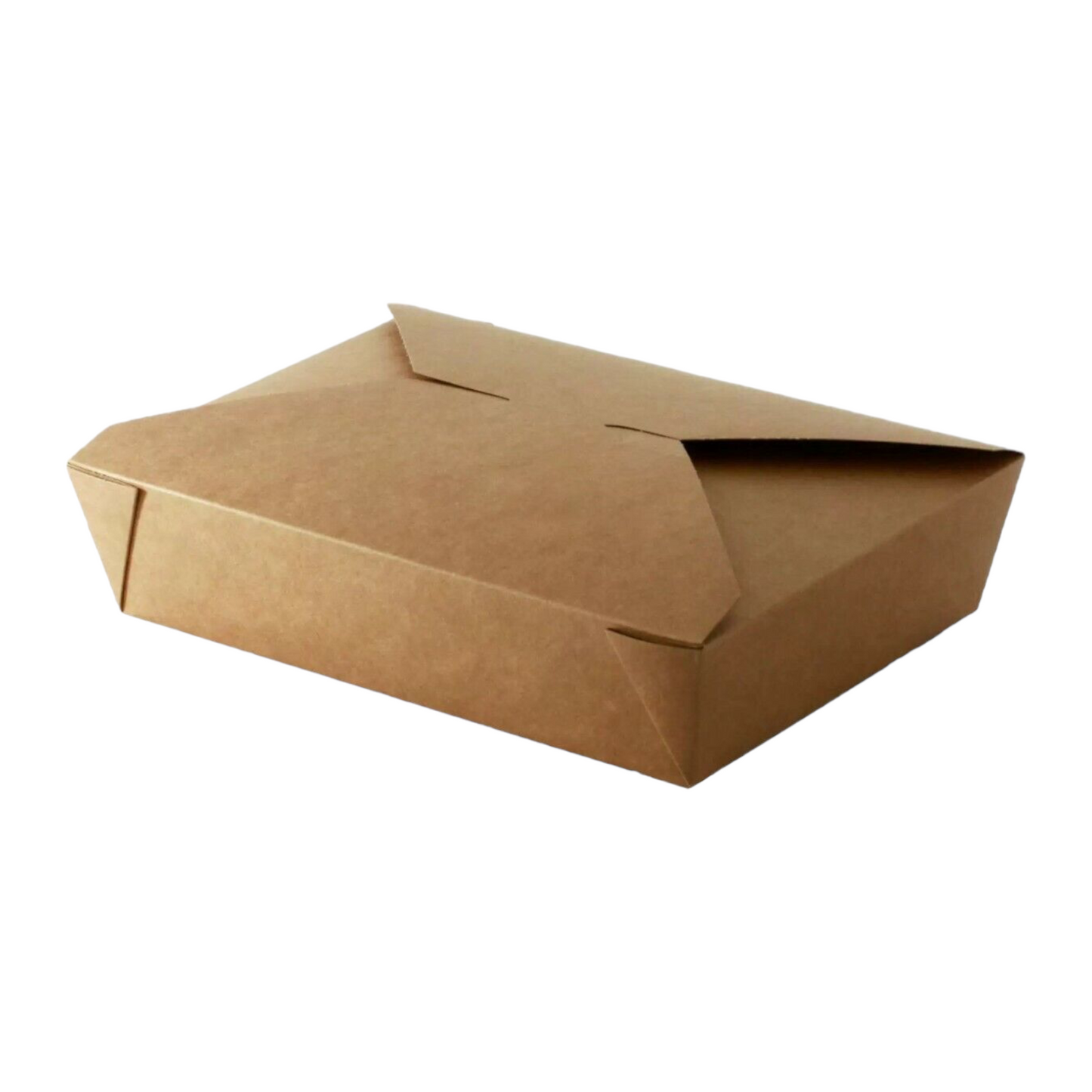 Kraft Compostable Leakproof Container (5 Sizes)Compostable