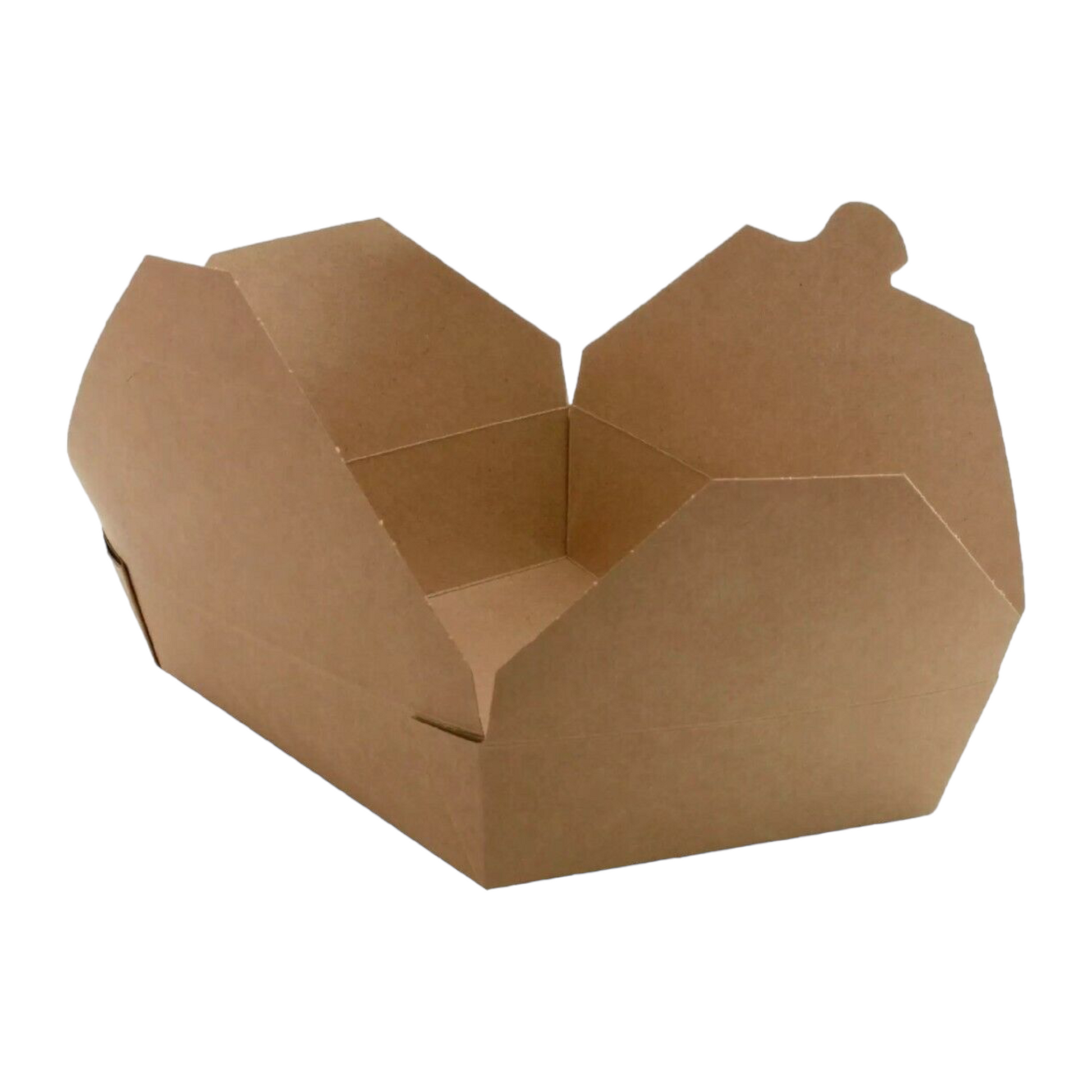 No2 Kraft Biodegradable Leakproof Container