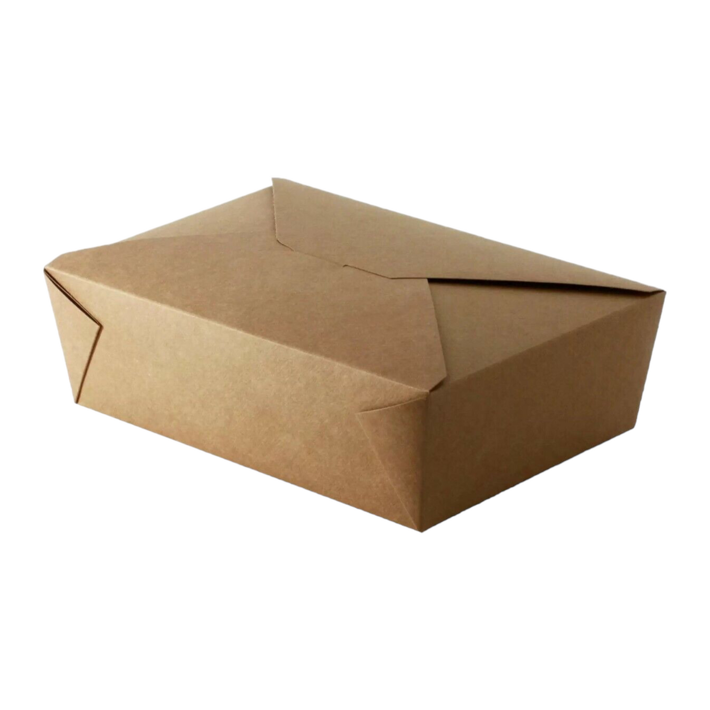 Kraft Compostable Leakproof Container (5 Sizes)Compostable