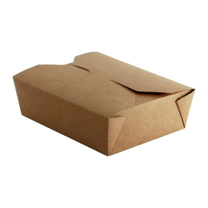 Kraft Compostable Leakproof Container